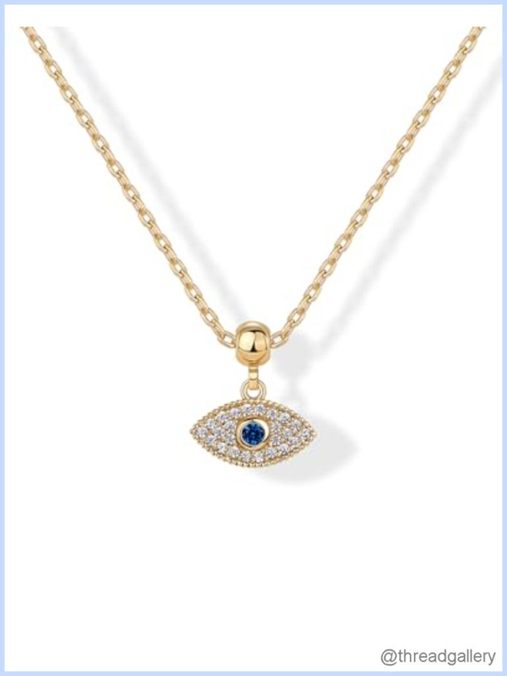 14K Gold Plated Dainty Motif Necklace with Removable Charms